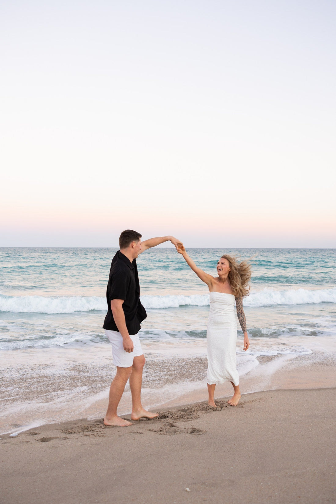 Lauderdale-By-The-Sea Marriage Proposal of Hannah & Cameron
