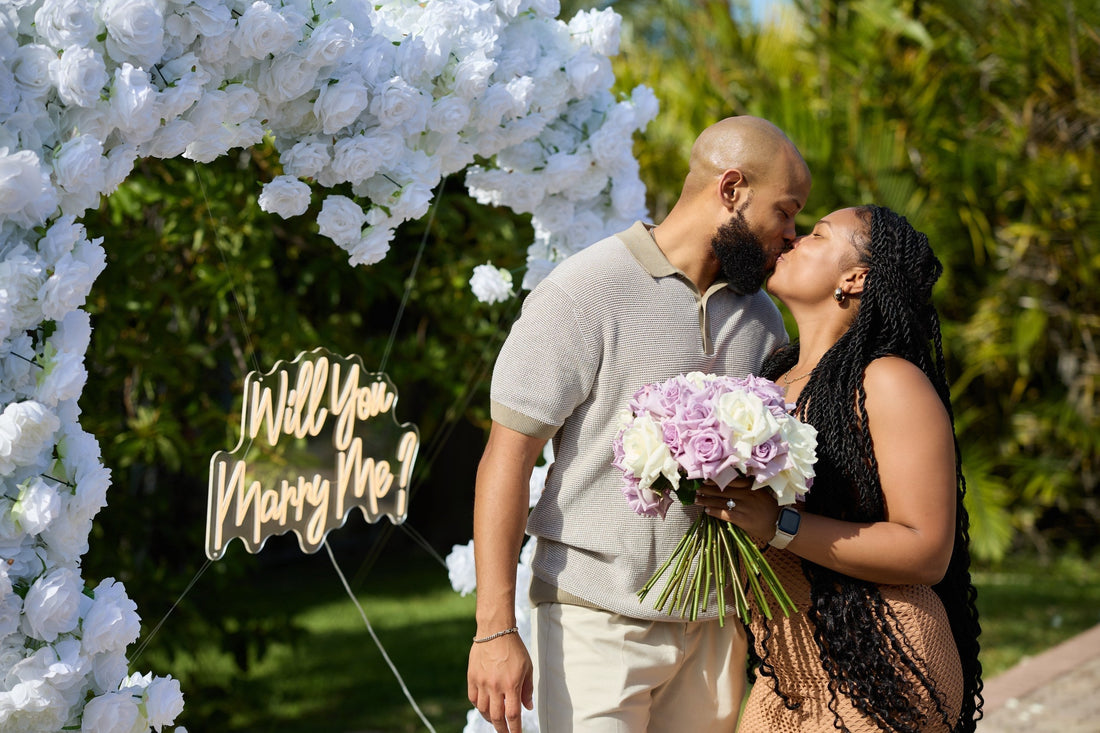 Palmetto Bay Marriage Proposal · Leah & Darius