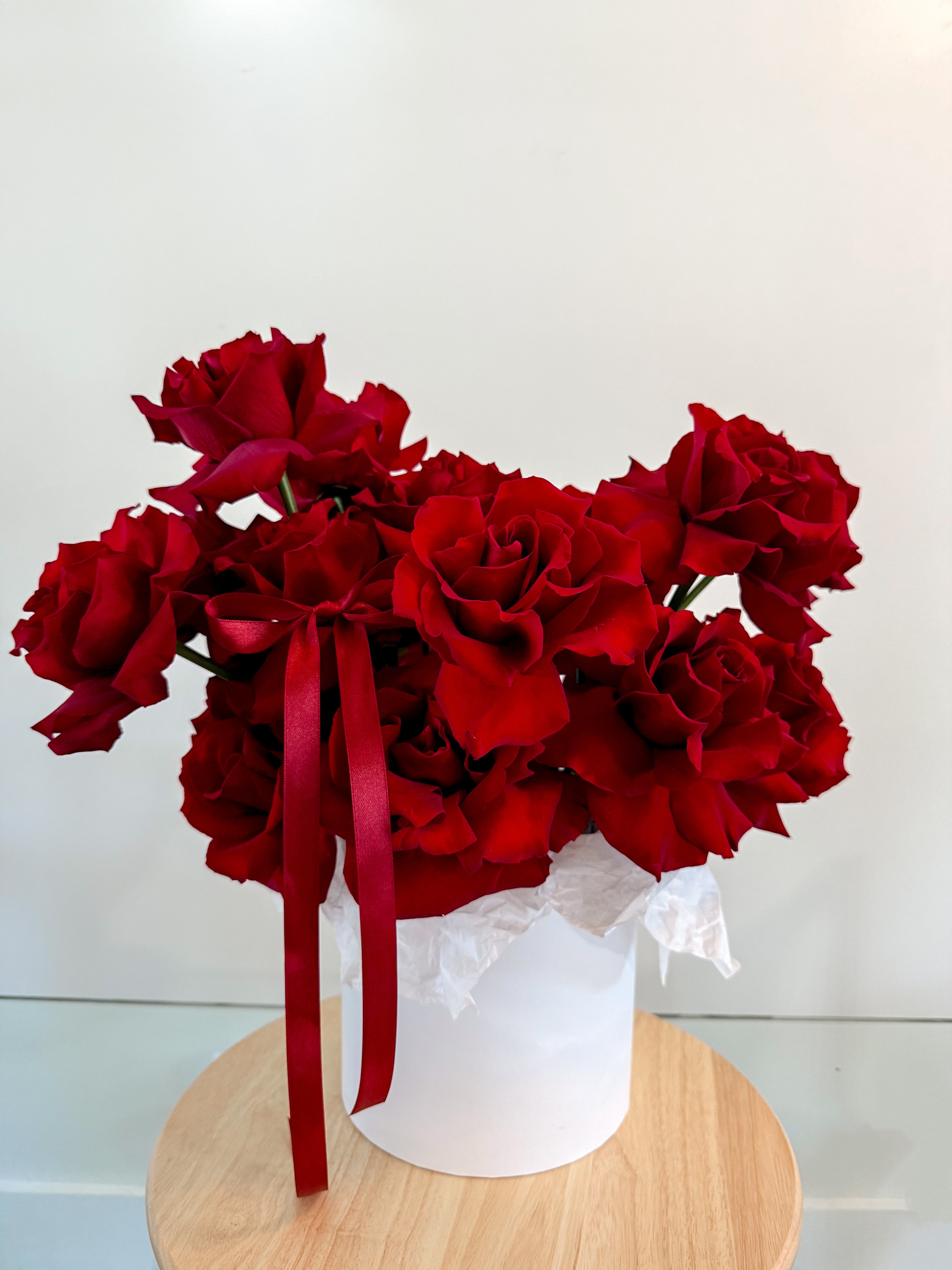 Passion - Red Roses Flower Box