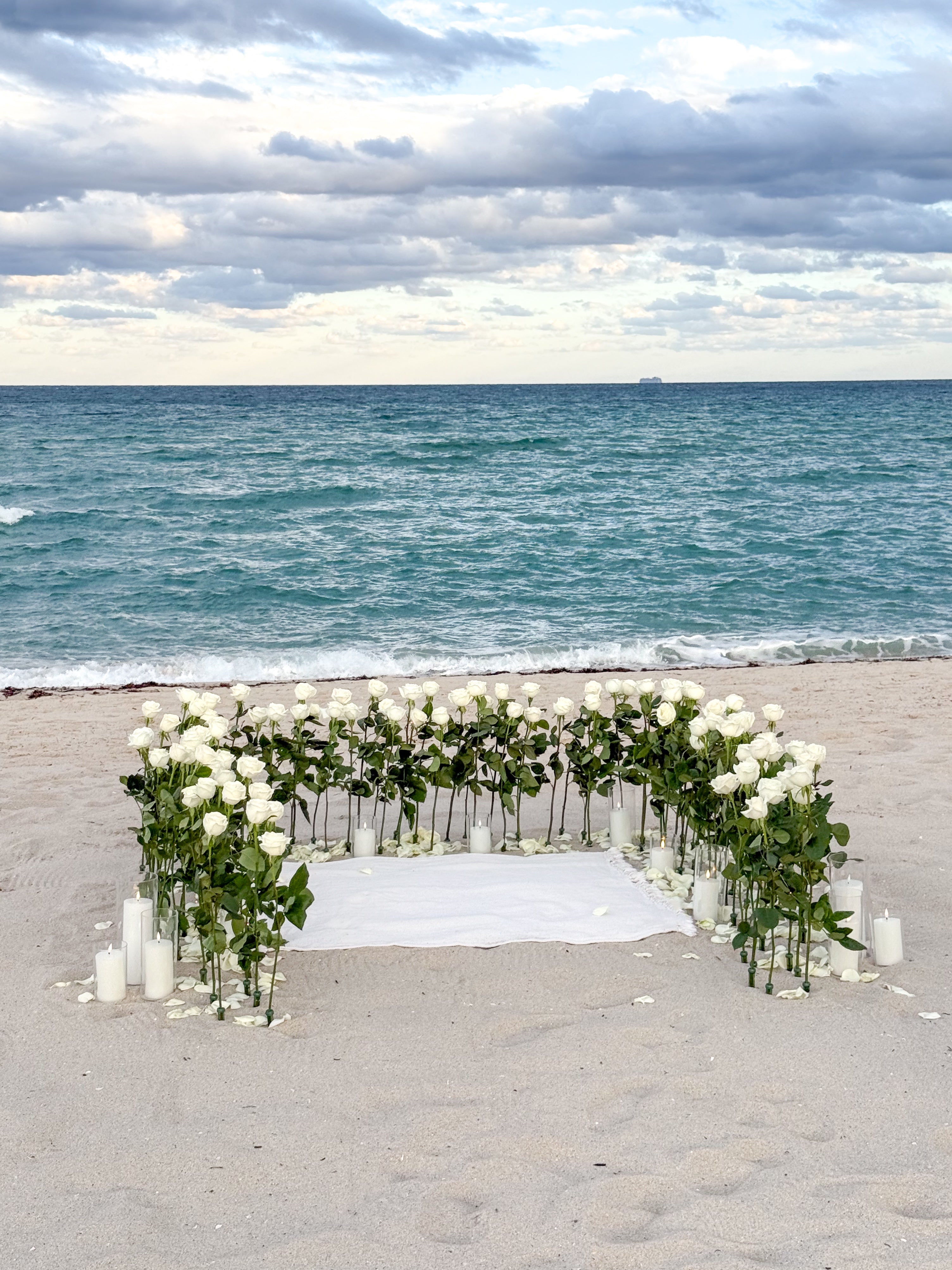 Floral Proposal Setup - detail view 2 | Forever Lovies