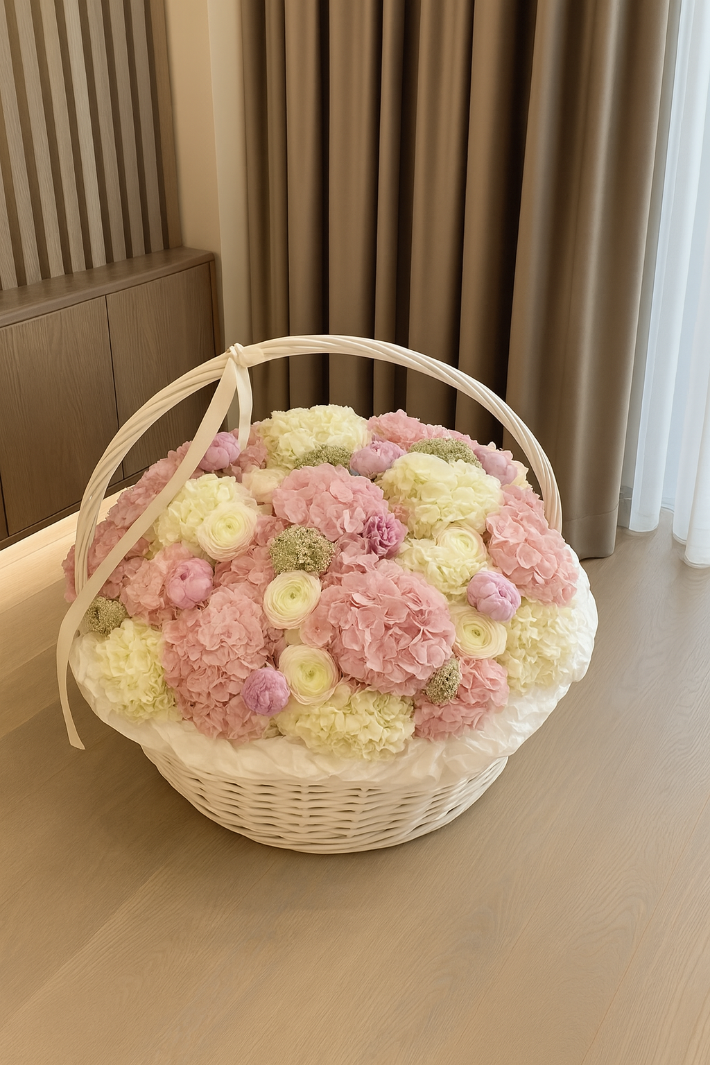 Pastel Symphony Basket