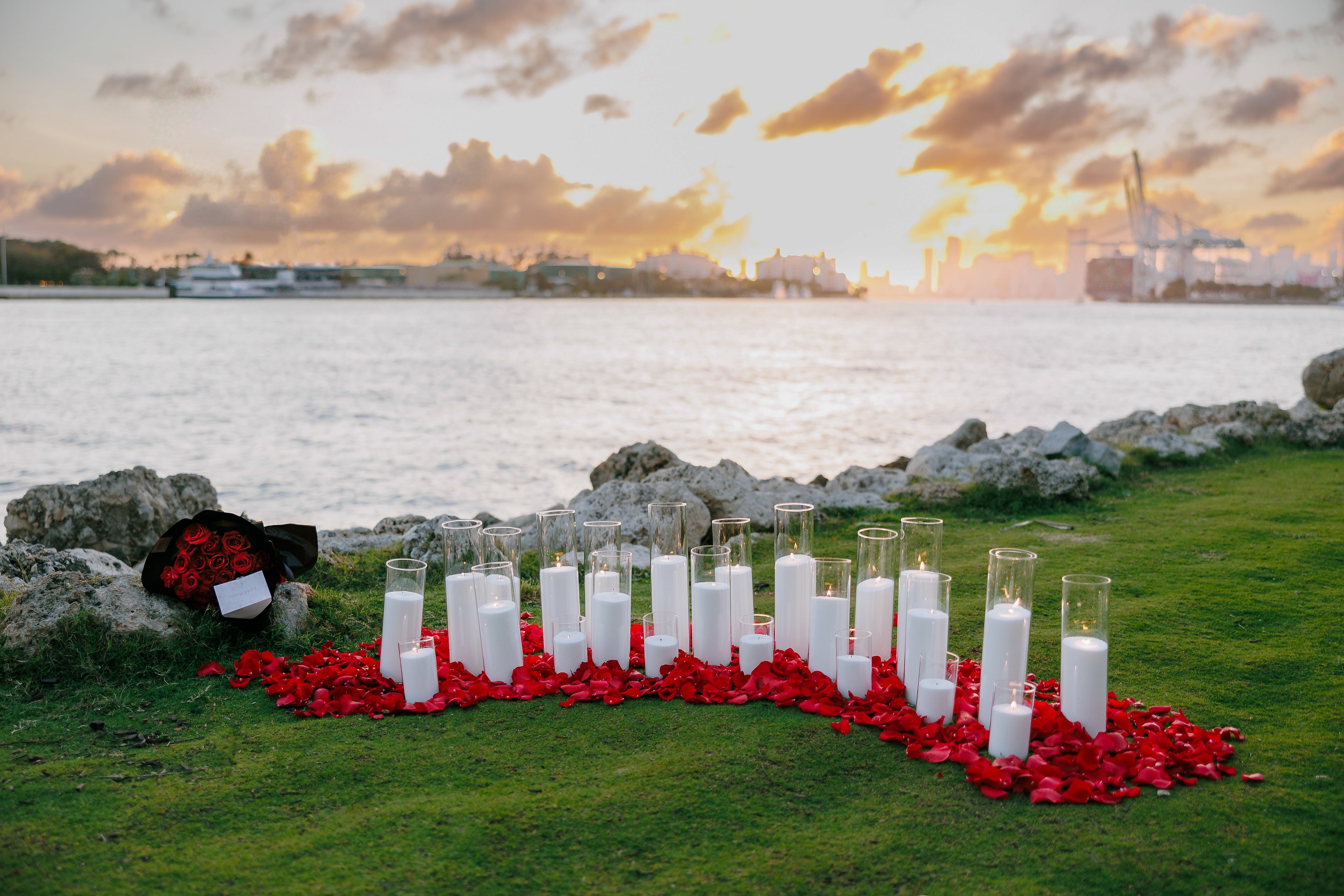 Candlelit Proposal Setup | Forever Lovies South Florida
