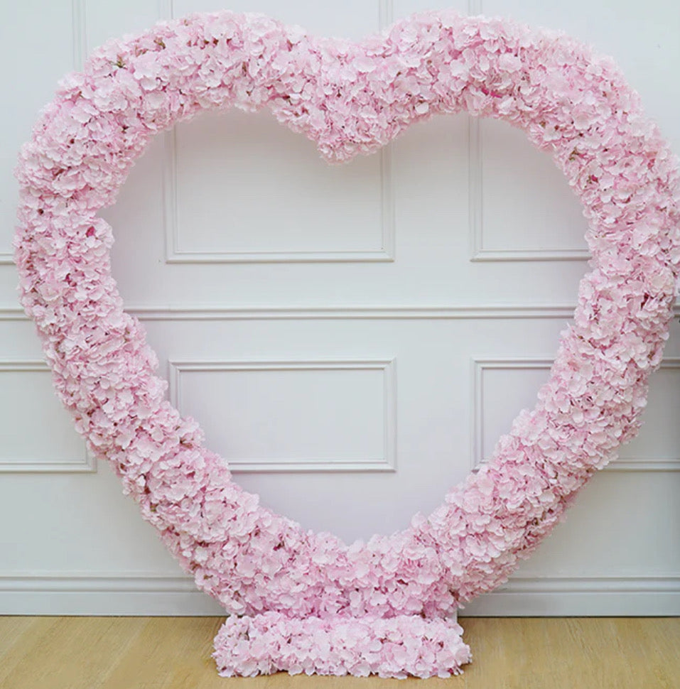 Pink Heart Arch Rental