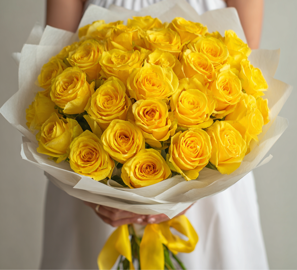 You Are My Sunshine - Yellow Roses Bouquet